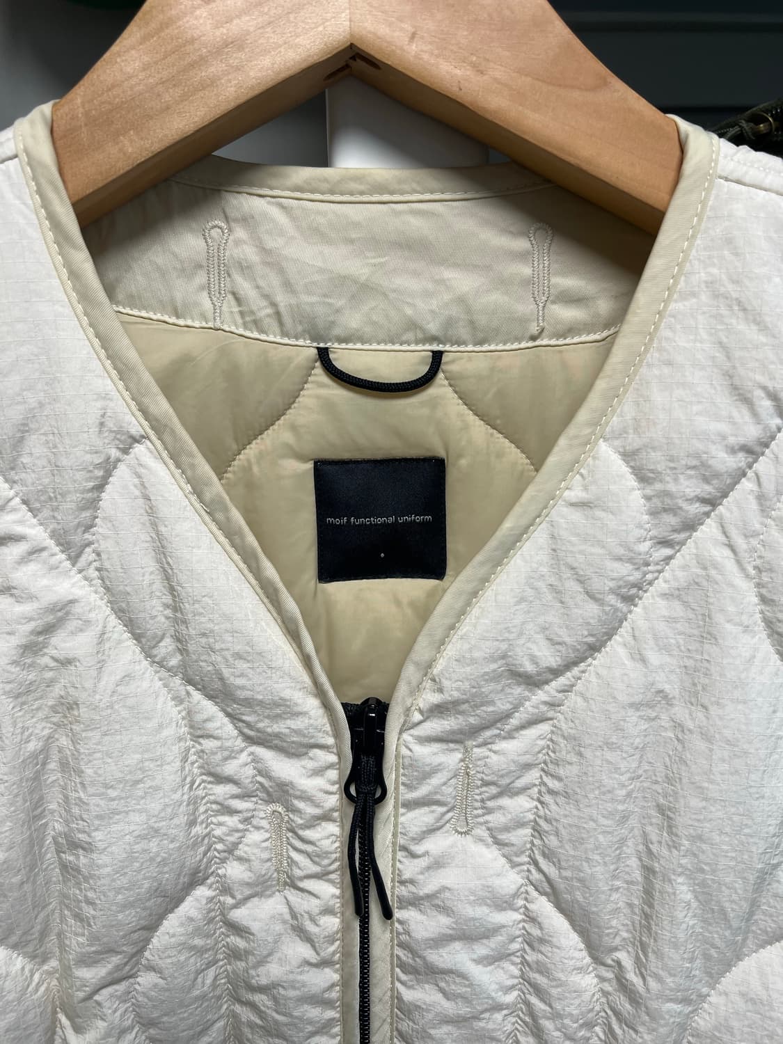 1사이즈) 모이프 밀라이너 자켓 에크루 상품이미지2