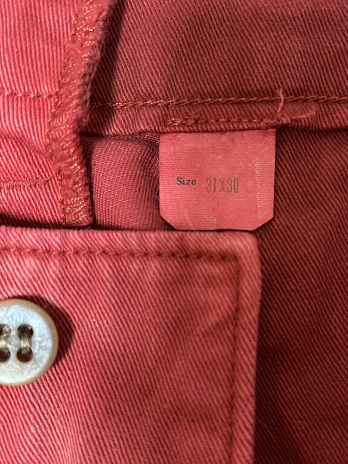 더블알엘 RRL 코튼 워싱 트윌 치노 팬츠 W31 L30 상품이미지7