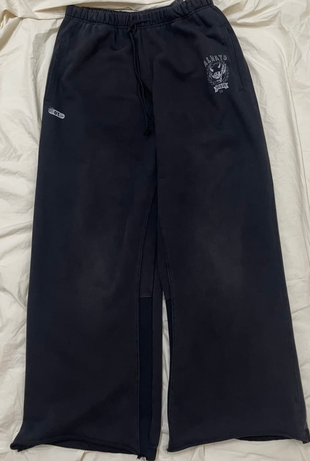 [4] 폴리테루 pe 그래픽 스웻팬츠 상품이미지2