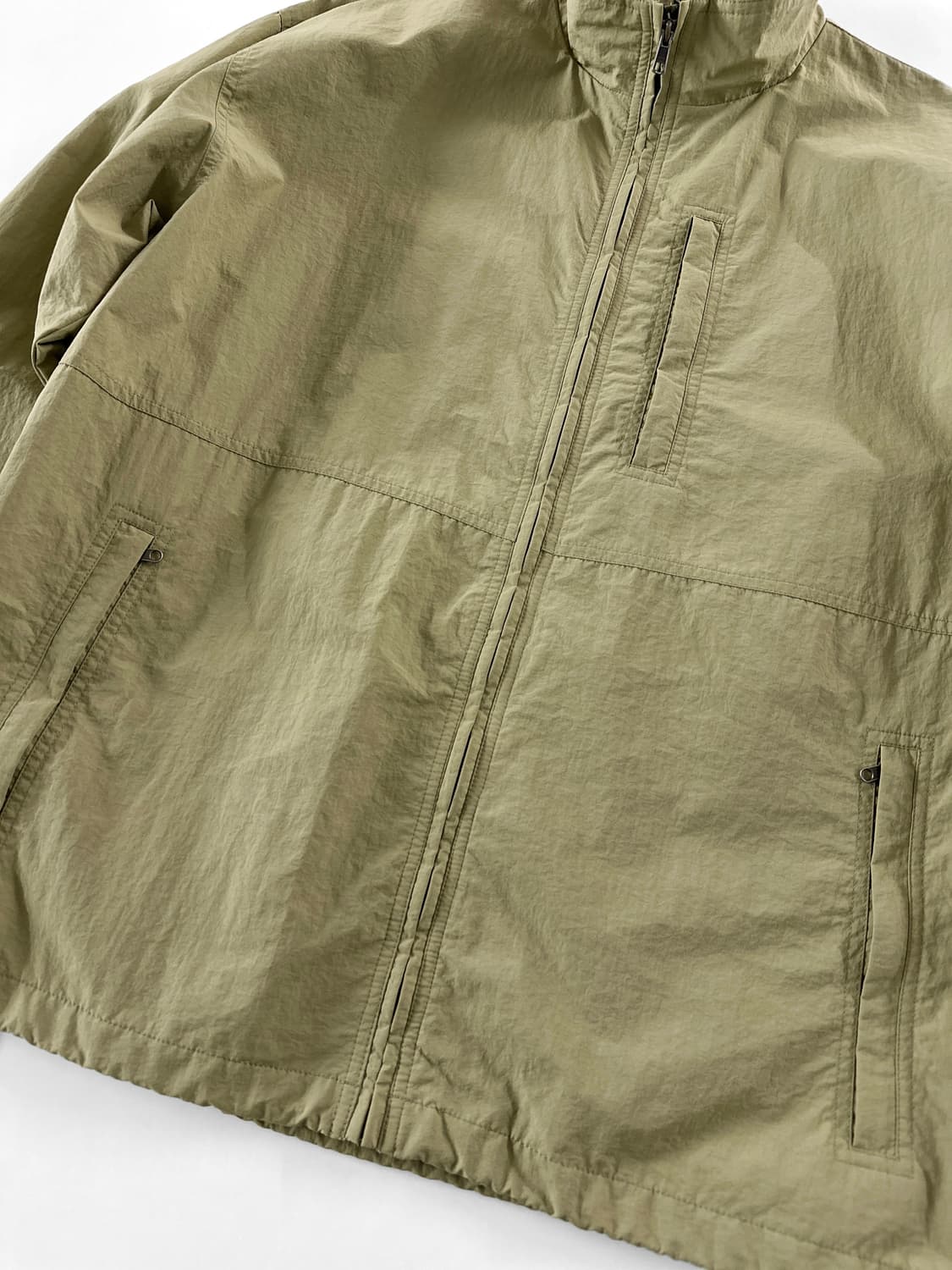 빈티지 노스페이스 올리브 카키 나일론 패커블 자켓 상품이미지8