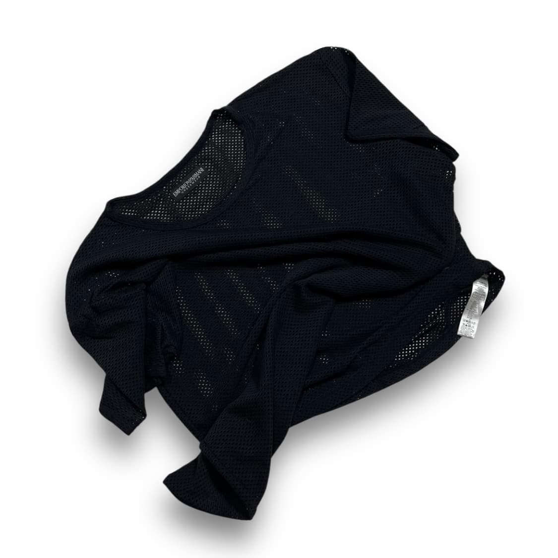 엠포리오 아르마니 락시크 메쉬 반팔 섹슈얼 반팔 티셔츠 상품이미지1