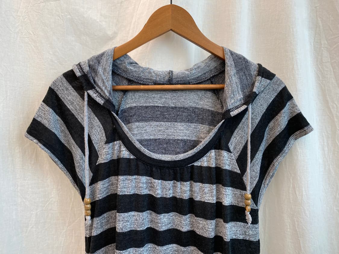 ESTACOT 스트라이프 반팔롱탑(M) 상품이미지2