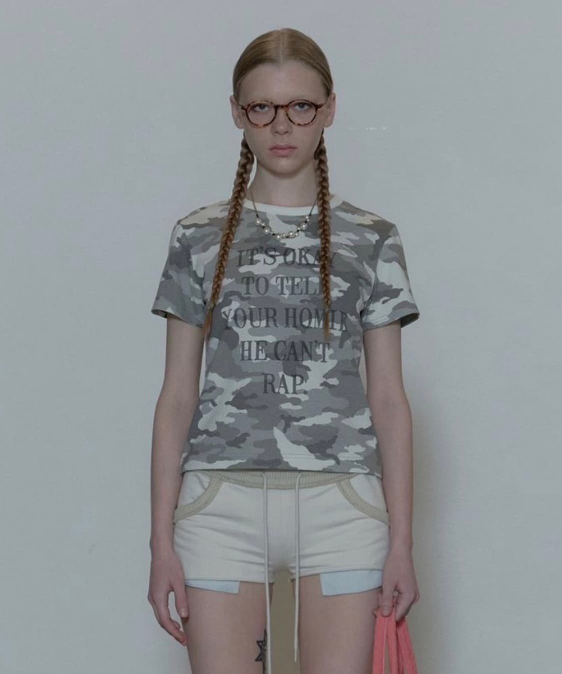 스컬프터 Nothing But The Truth Tee Ash Camo  상품이미지2