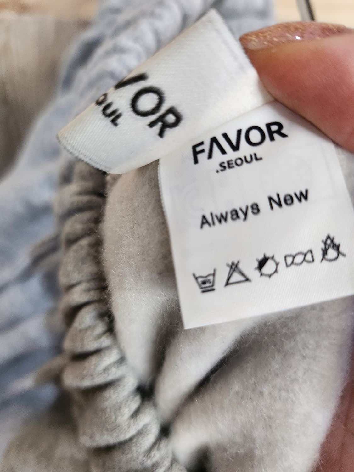 632) 여성 카고 조거 와이드 기모 팬츠 상품이미지5