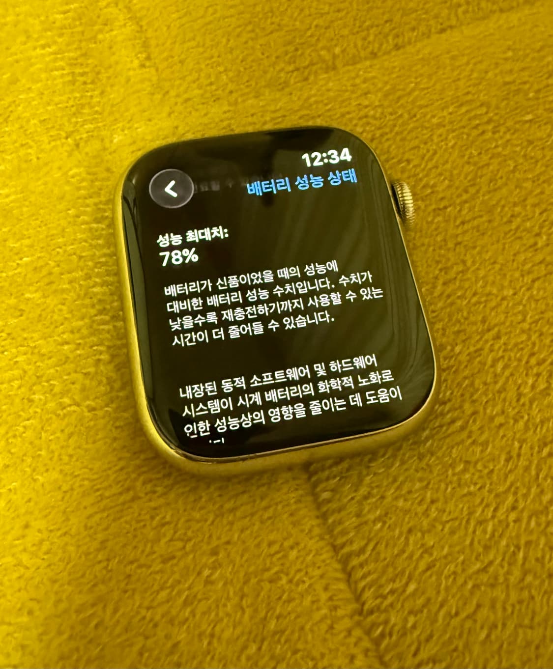 애플워치7 45mm 스테인리스 실버 셀룰러 상품이미지1