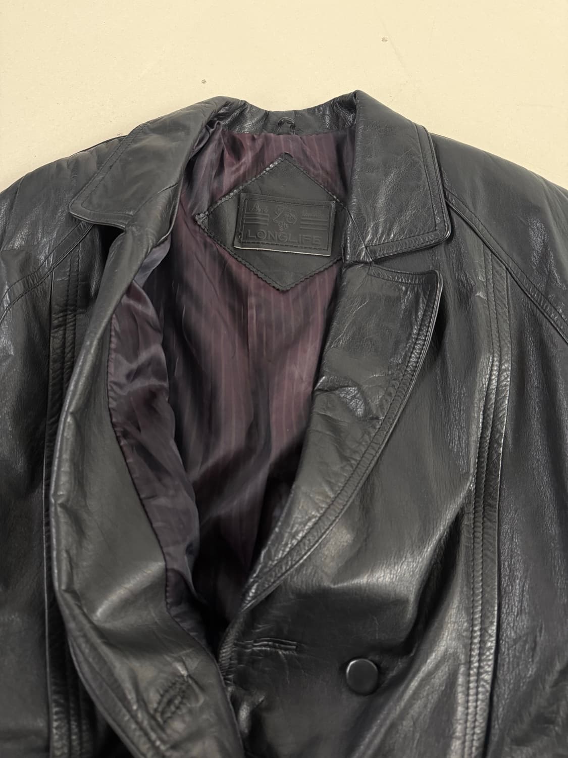 빈티지 가죽 자켓 상품이미지2