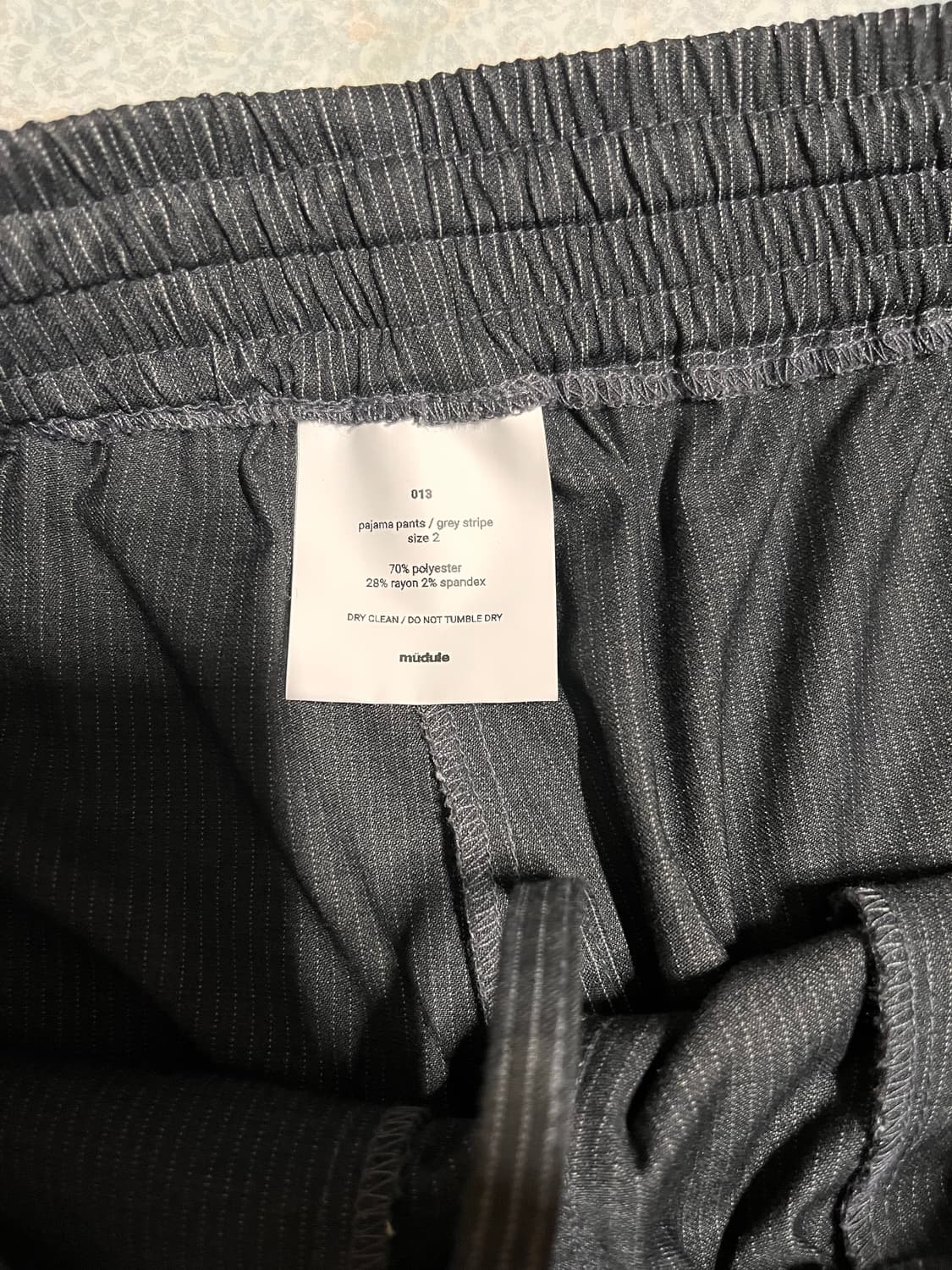 머듈 파자마 스트라이프 팬츠 2사이즈 상품이미지3