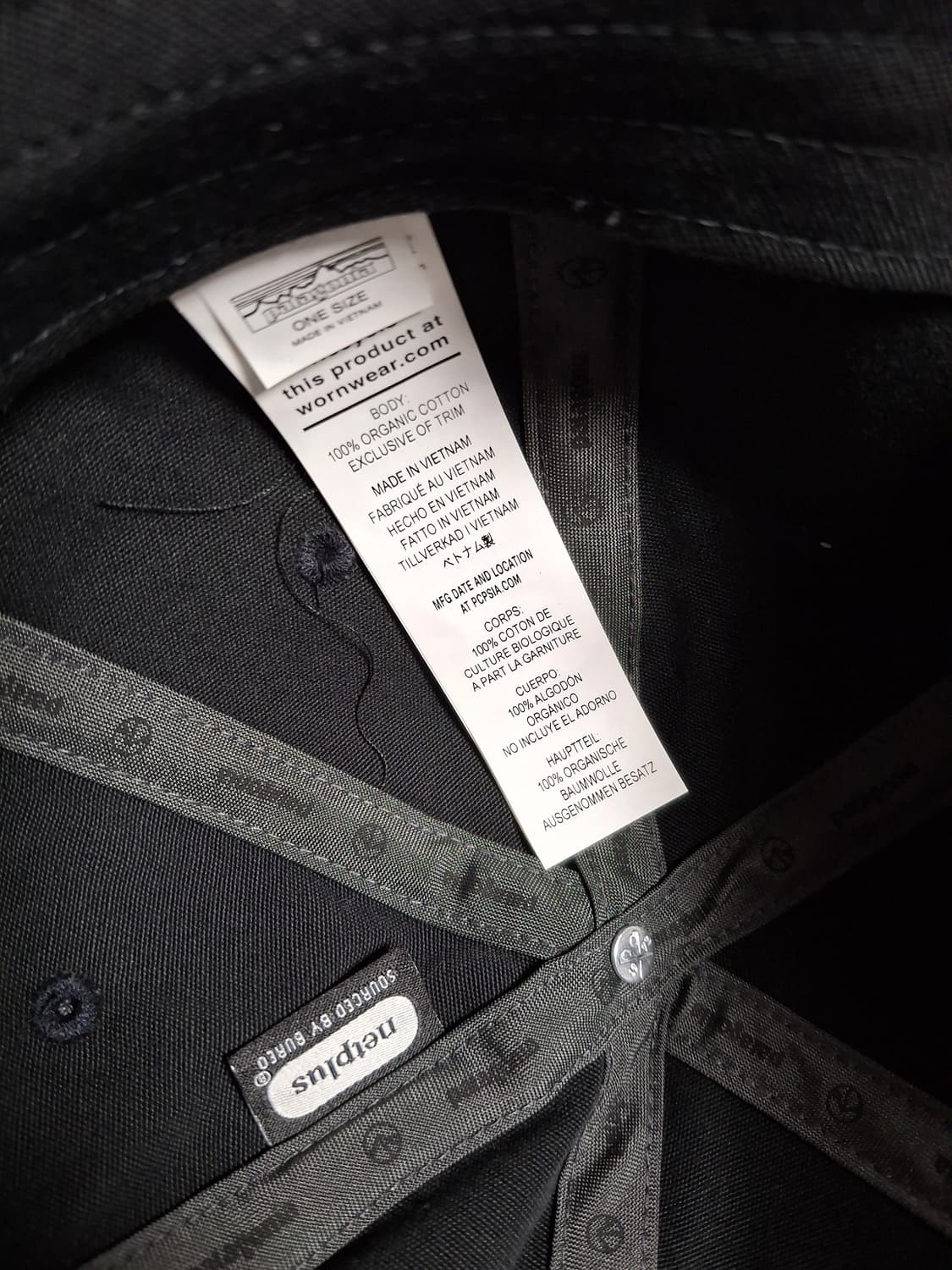 파타고니아 피츠로이 볼캡 잉크블랙 상품이미지3