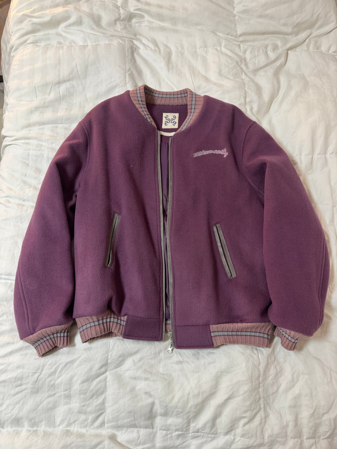 999휴머니티 헤비 울 블루종  상품이미지1