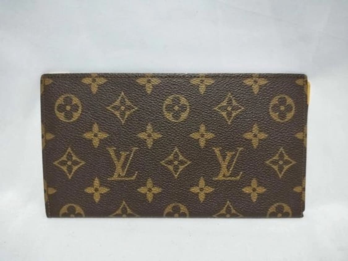 [예약] 루이비통 모노그램 포르토 체크 장지갑 / S급 (미사용급) 상품이미지1