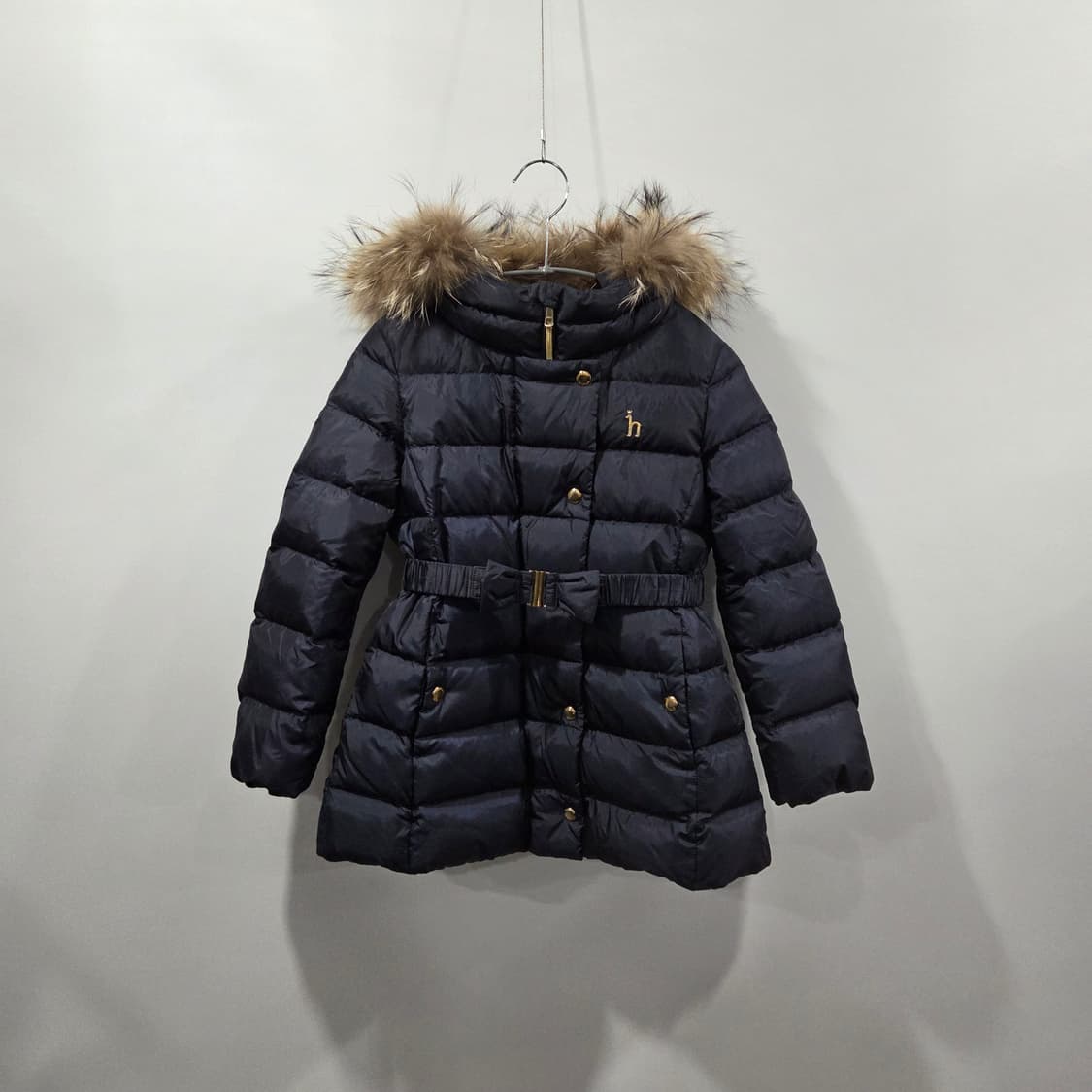 헤지스 키즈 구스다운 패딩 130(9Y) 상품이미지1