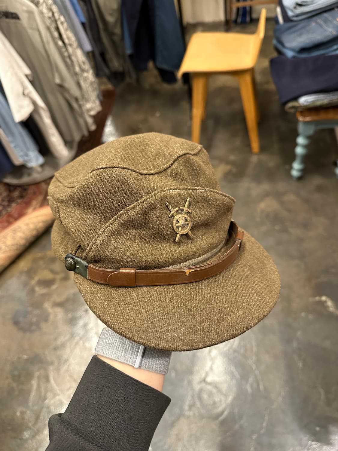 50s CANADA MILITARY 밀리터리 버팔로 캡 상품이미지1