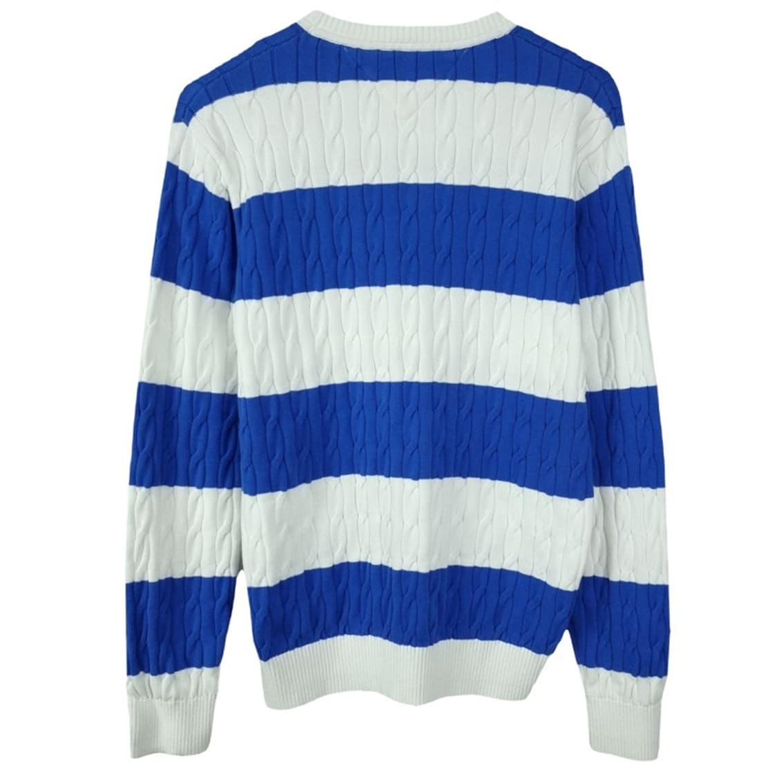 [타미힐피거] 스몰 로고 자수 스트라이프 니트 M19227 상품이미지3