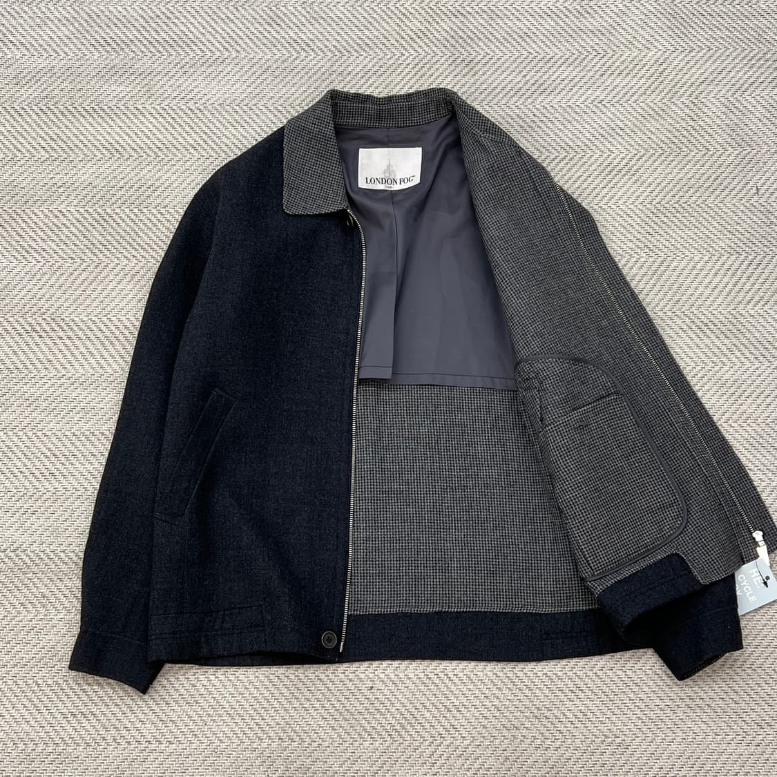 런던포그 하운드투스 카라 하프코트 r3001 상품이미지3