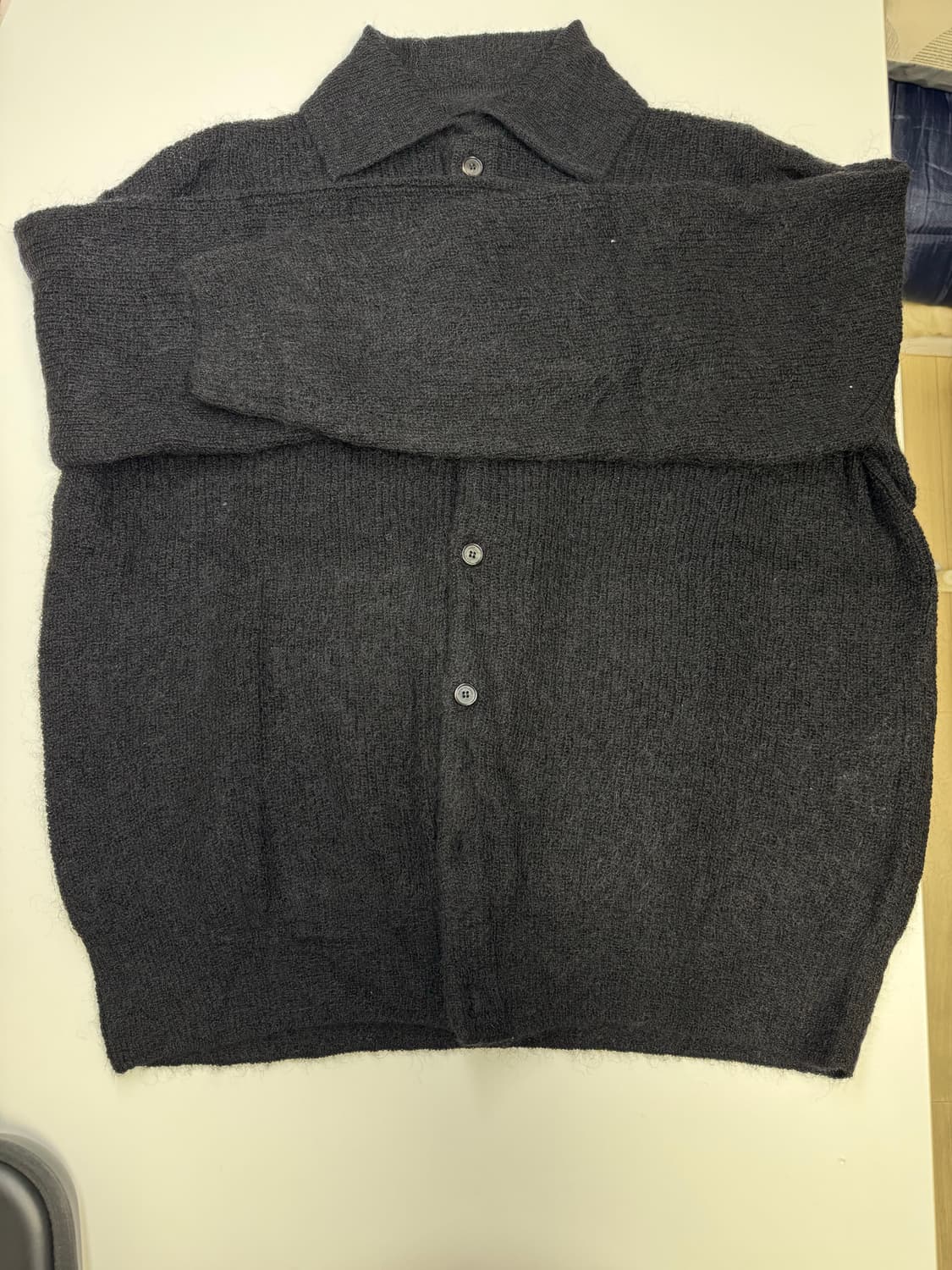 [L] ESSENTIAL by EQL mohair 니트 가디건 상품이미지1