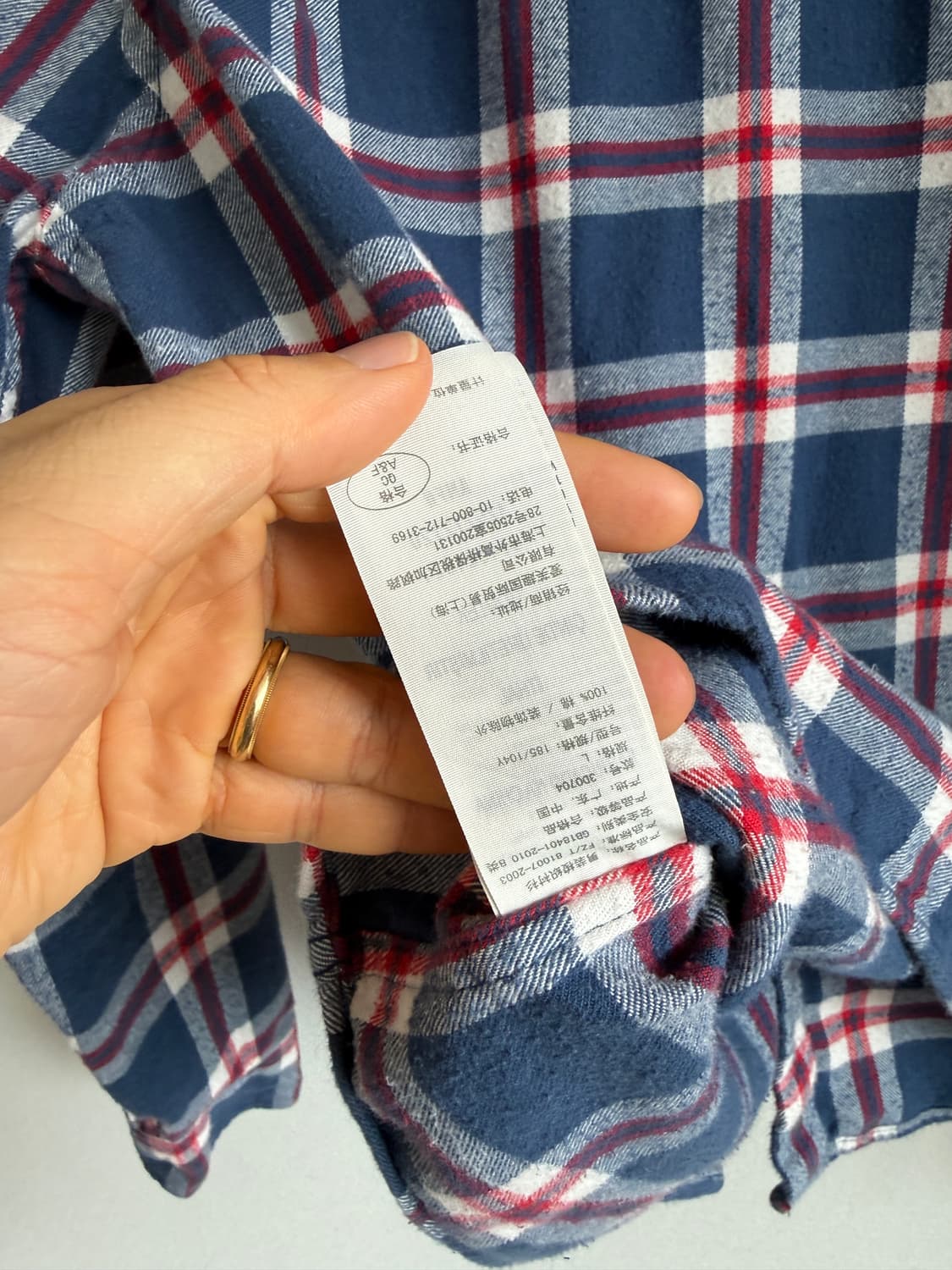 홀리스터(HOLLISTER) 플란넬 체크 셔츠 상품이미지8