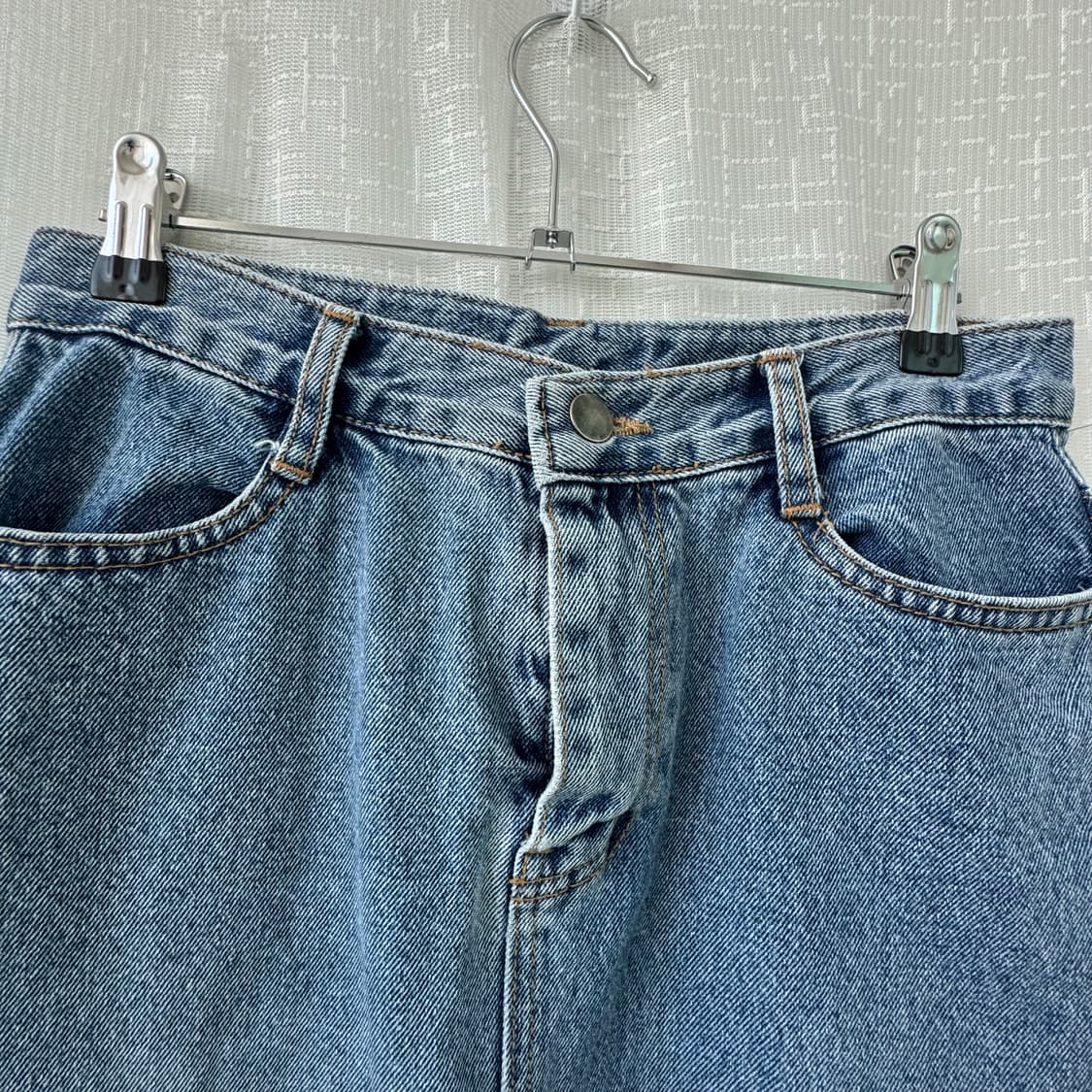 데님 청 롱스커트 M 상품이미지3