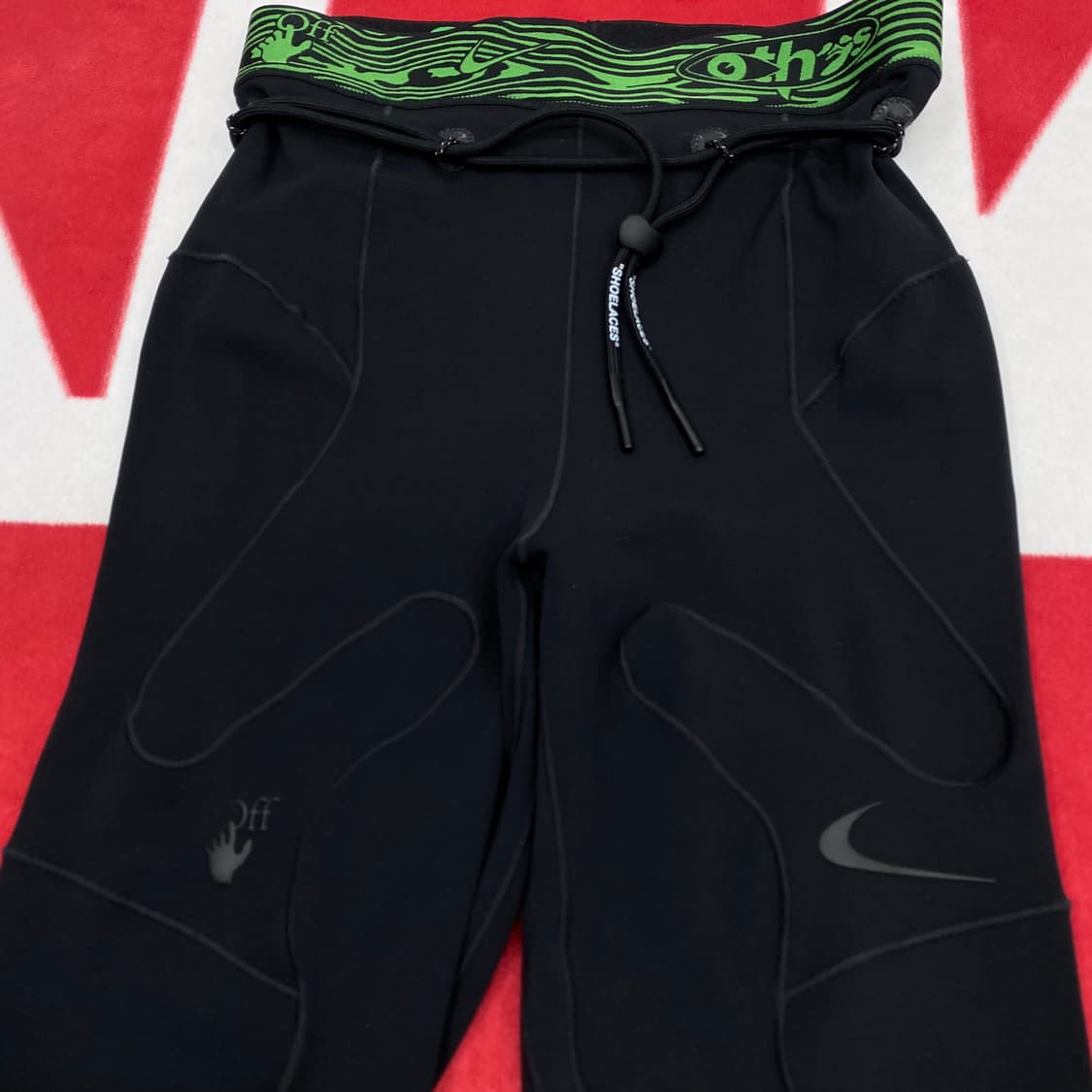 오프화이트x나이키 레깅스 여성 S  상품이미지4