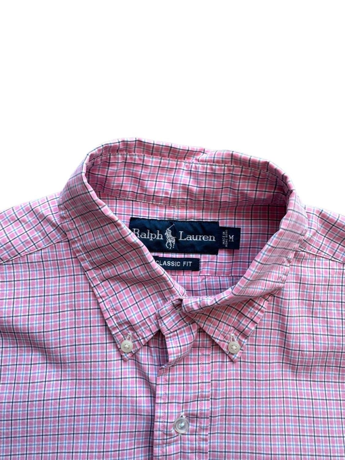 폴로 랄프로렌 버튼다운 반팔 체크셔츠 상품이미지4