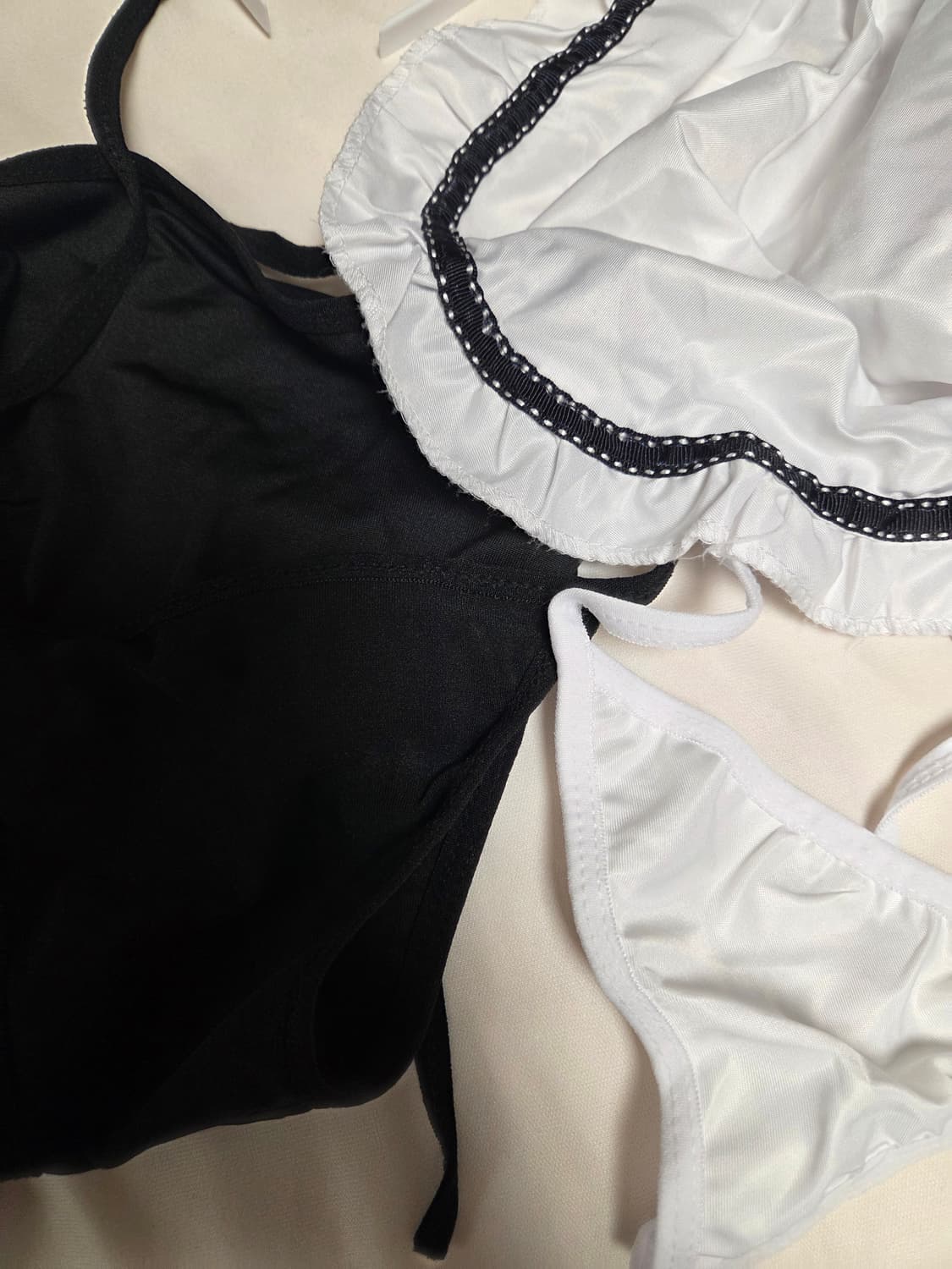 이벤트용) 섹시 메이드복/슬립 코스텀 상품이미지5