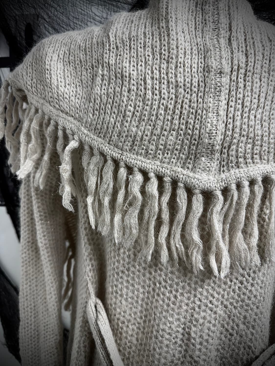 Fairy mood tassle cardigan 상품이미지4