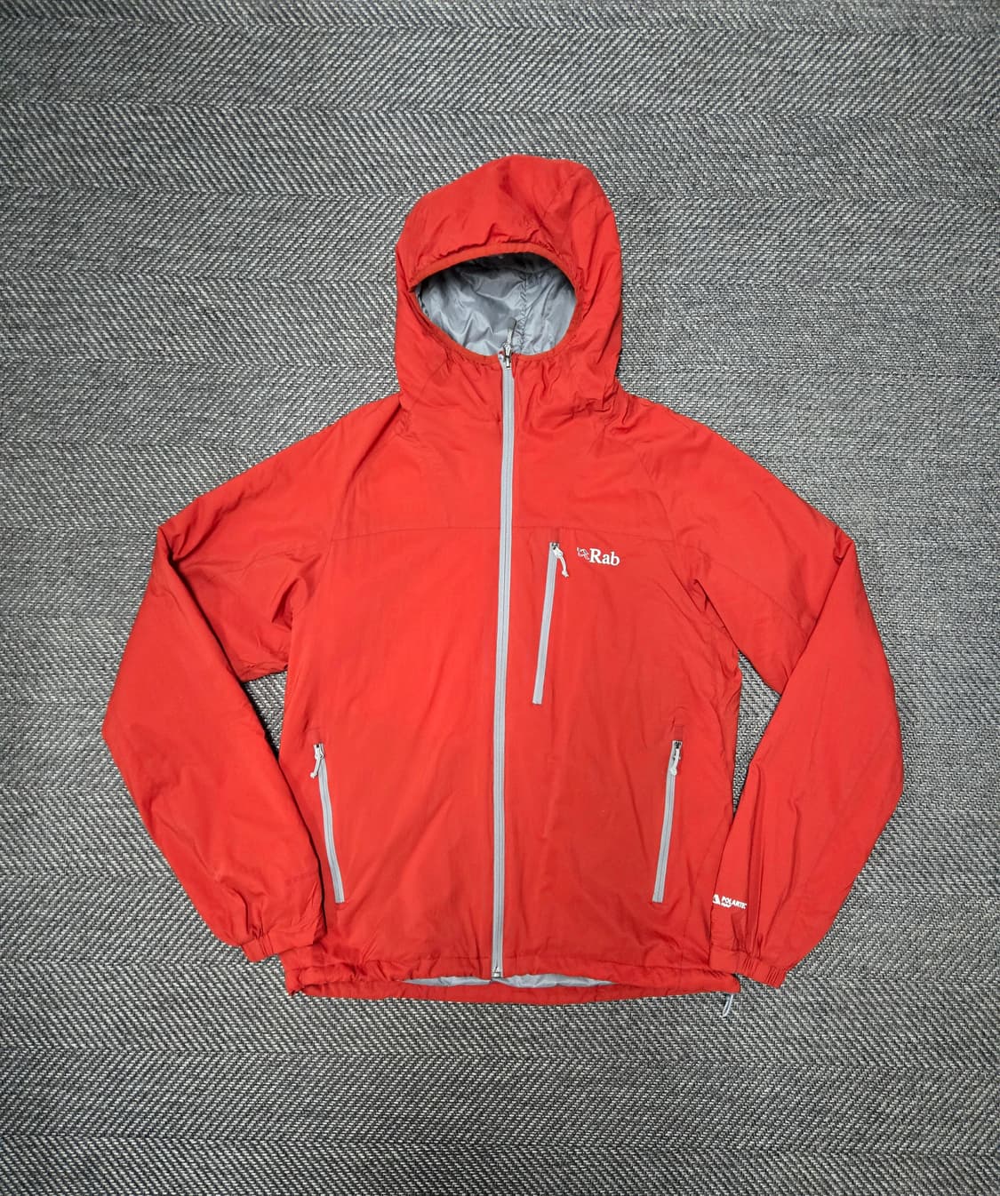 Rab 랩 등산 스트라타 후디 자켓 주황색 상품이미지1