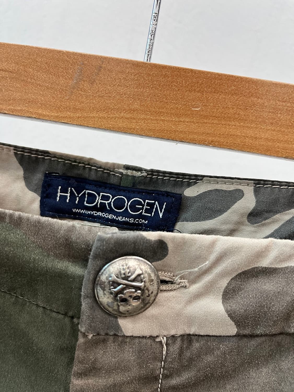 31) 하이드로겐 스컬자수 카모팬츠  상품이미지6