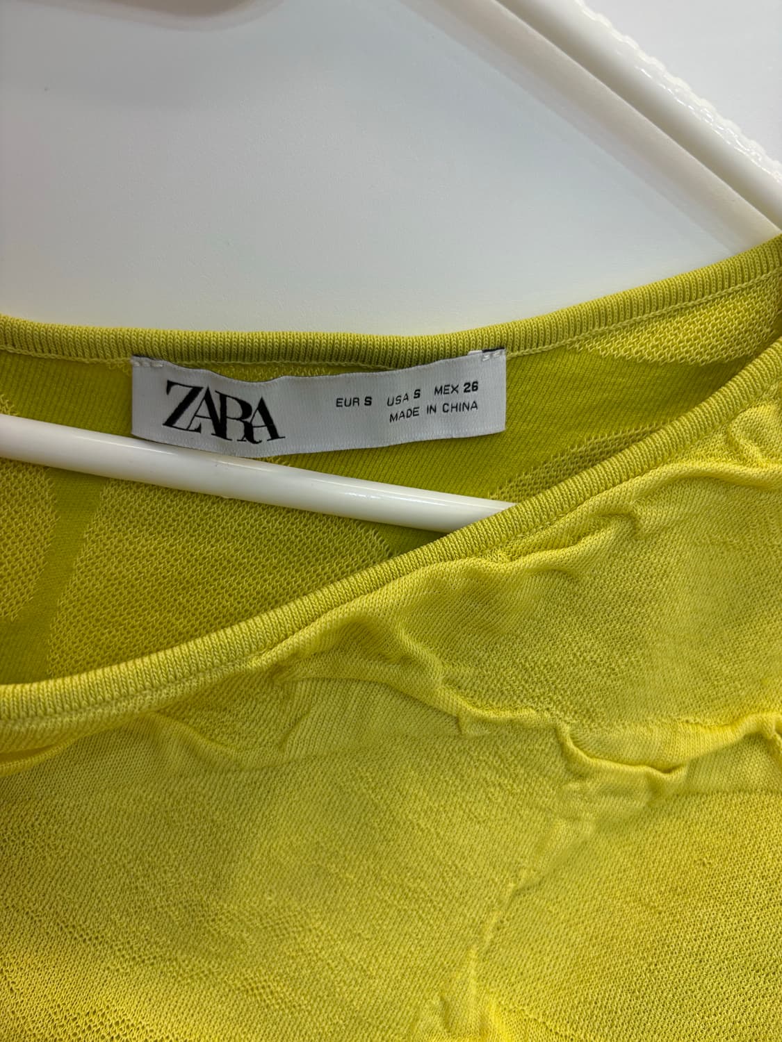 자라 원숄더 티셔츠 상품이미지3