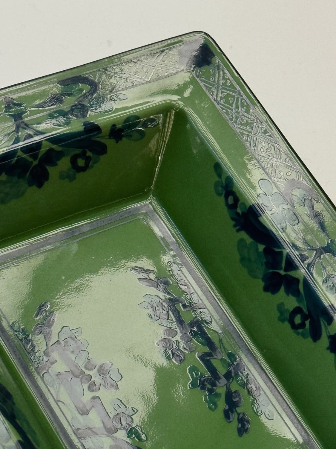 미사용 / Ginori 지노리1735 오리엔트 체인지트레이 말라카이트 상품이미지3