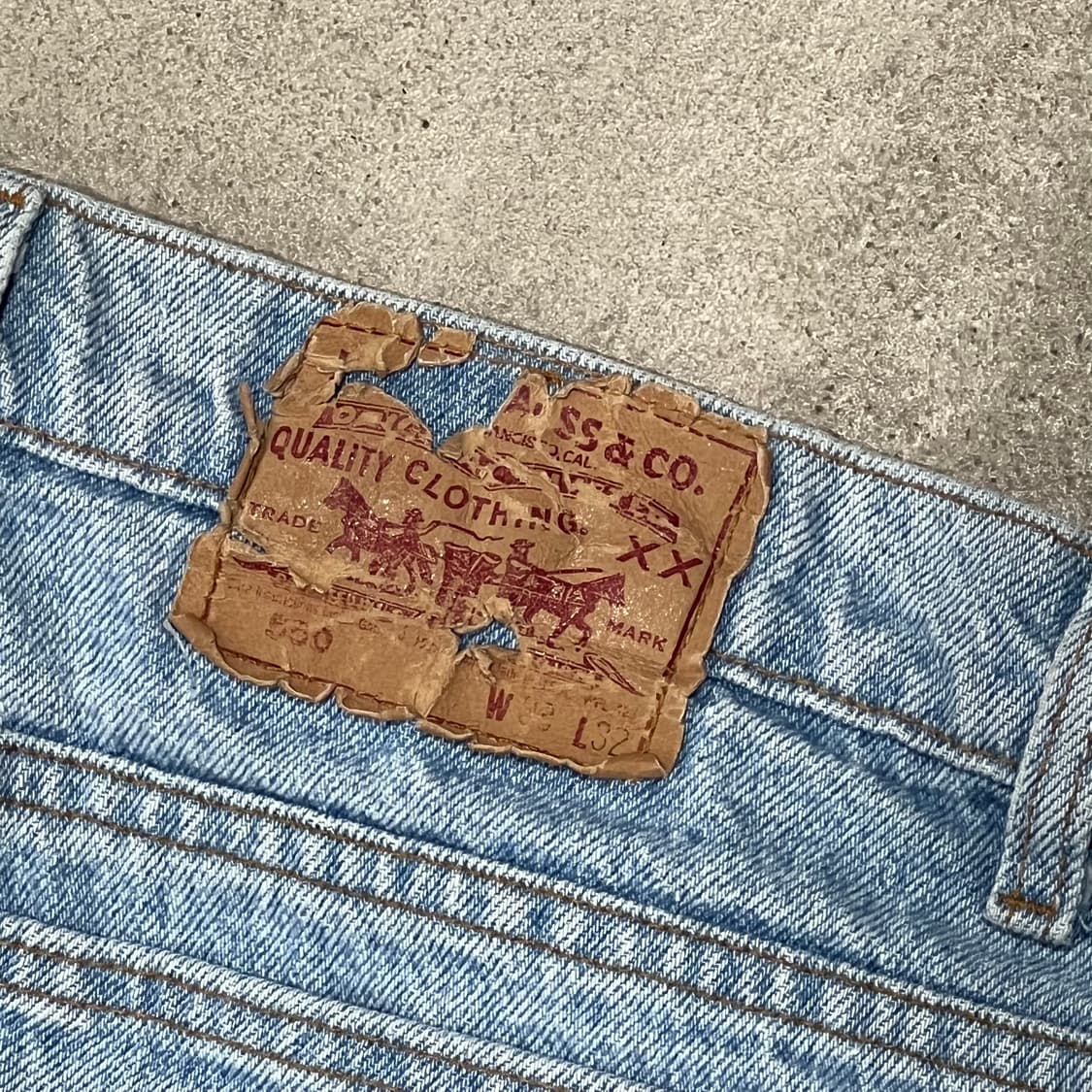 usa 리바이스 550 데님팬츠 s10165 상품이미지6