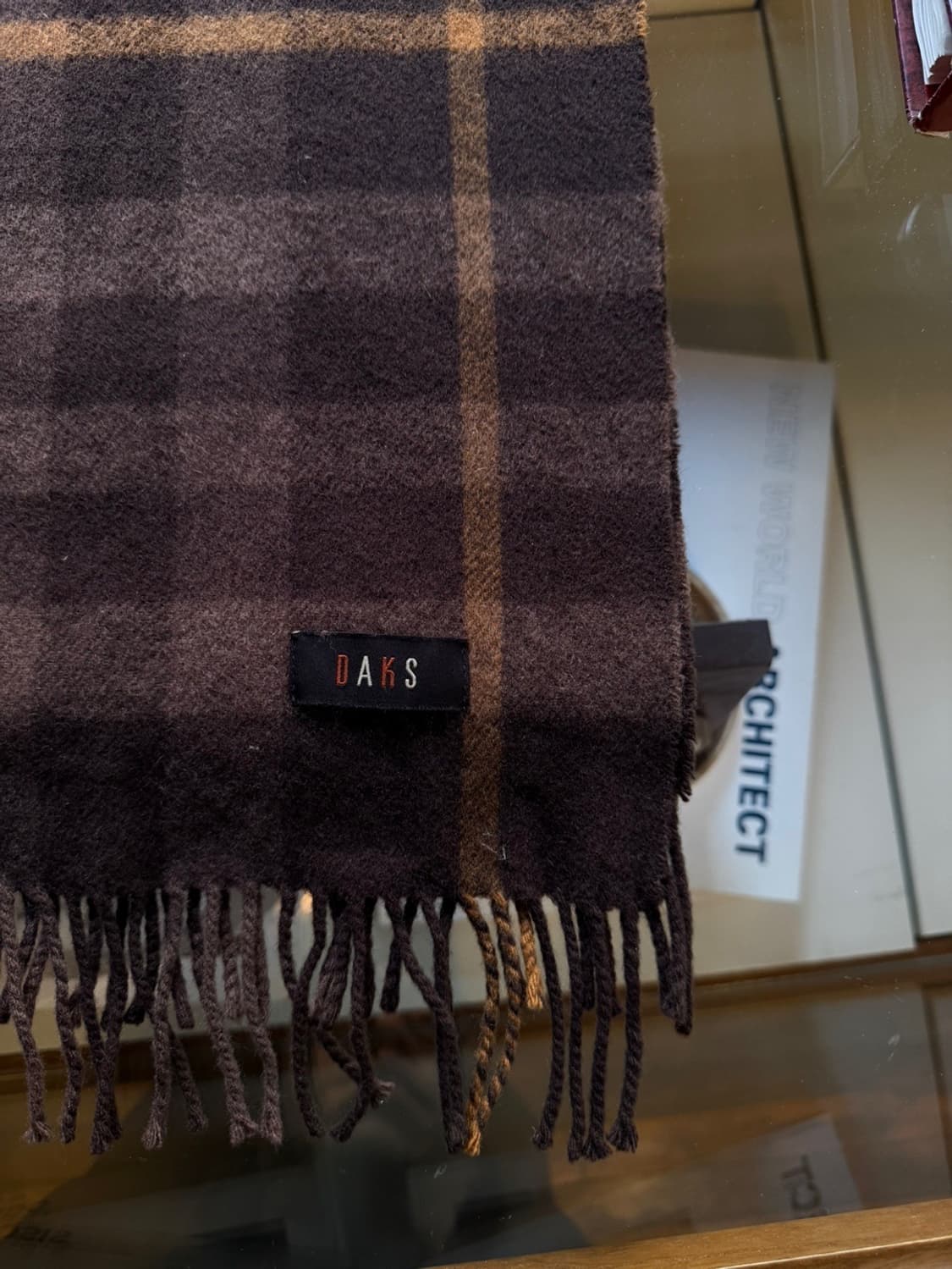 닥스 울 캐시미어 머플러 상품이미지6