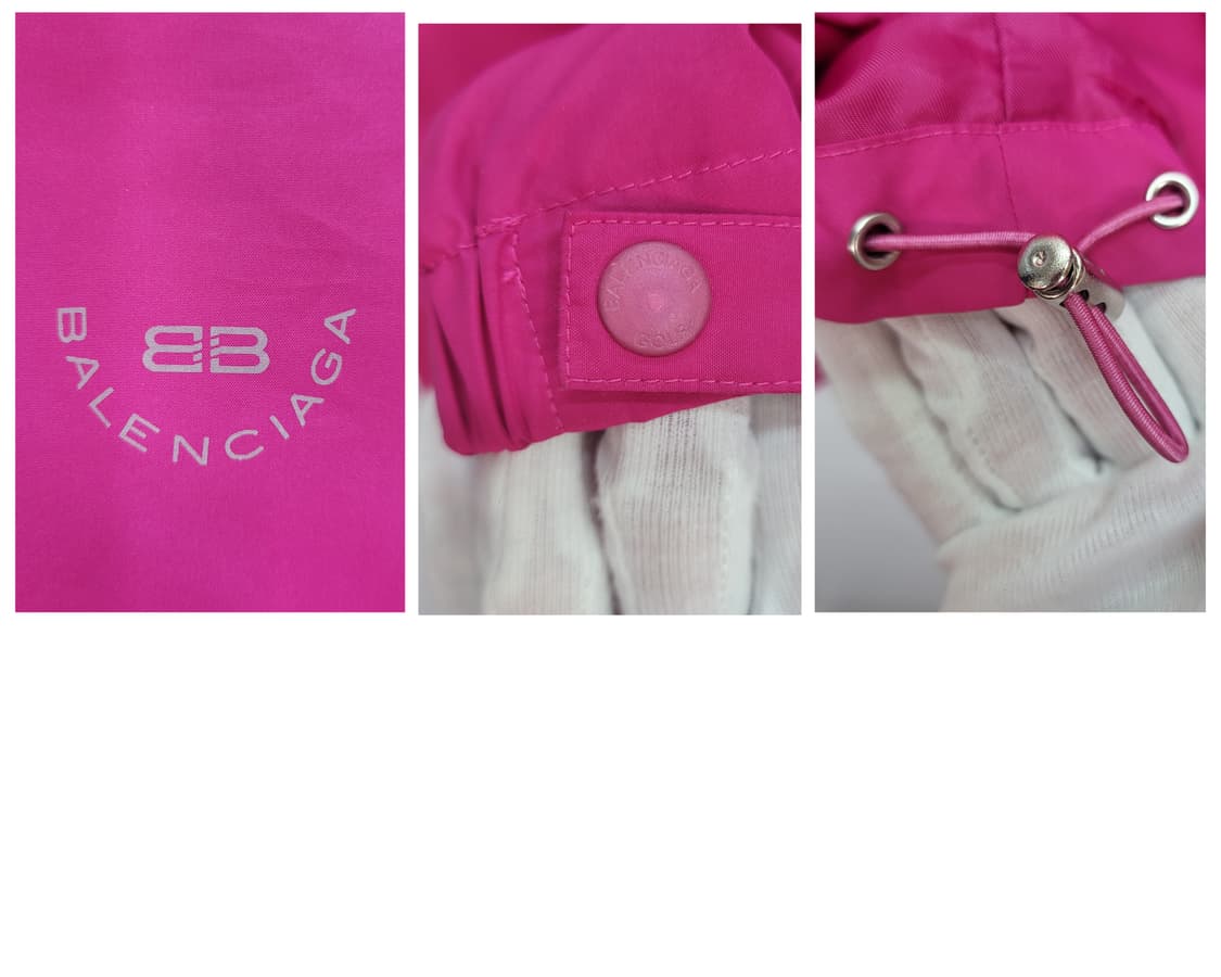 90s 발렌시아가 브이넥 웜업 바람막이 맨투맨 긴팔 티셔츠 100사이즈 상품이미지3