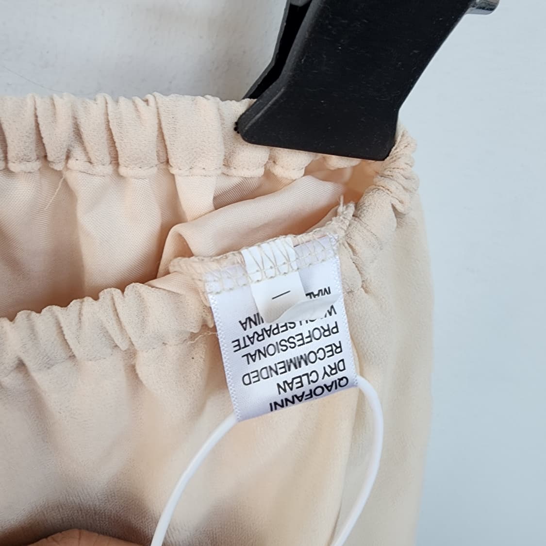 수입 시스루 아이보리 반바지 상품이미지4