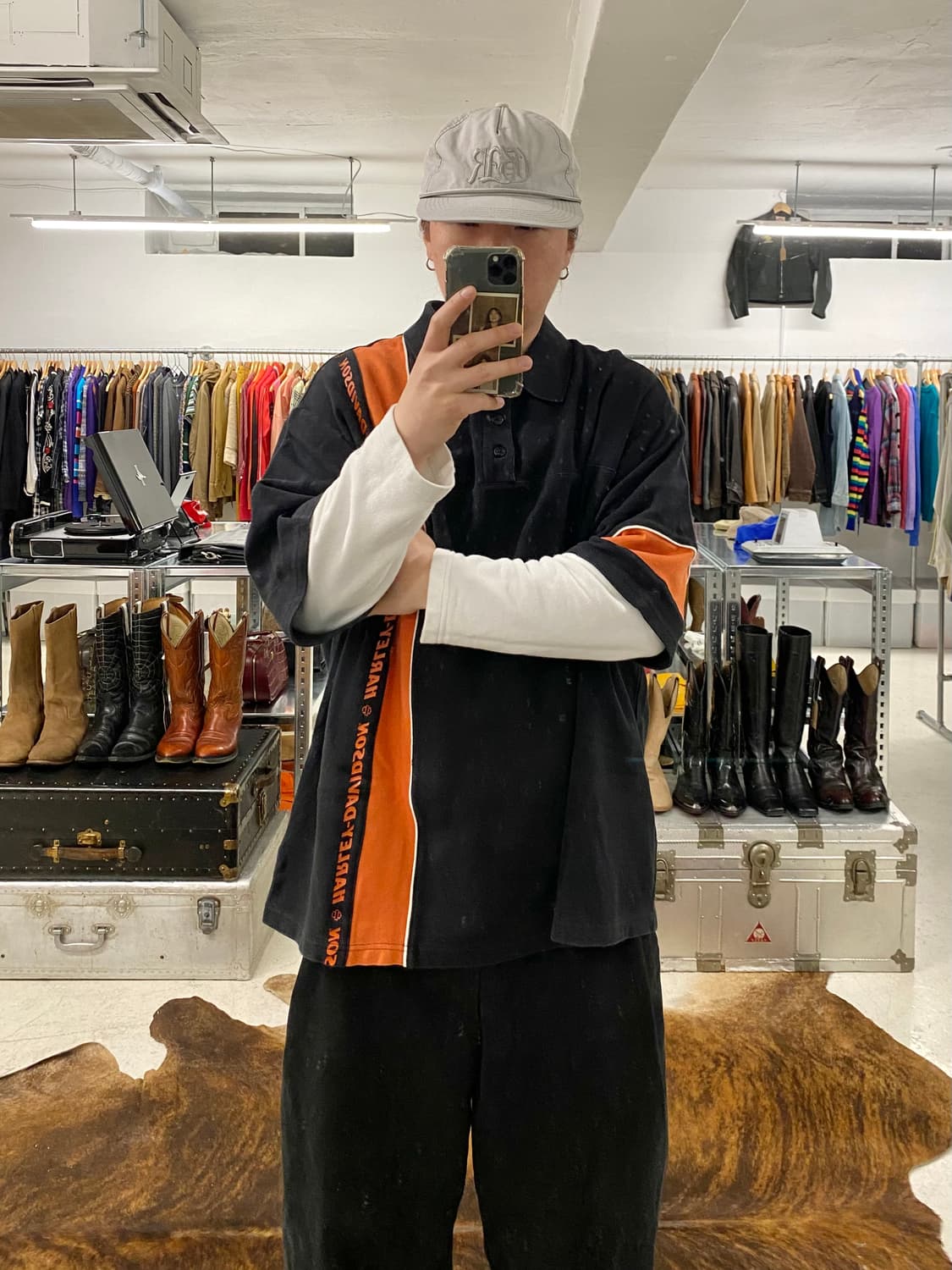 HARLEY DAVIDSON racing 할리 데이비슨 레이싱 카라티 상품이미지1