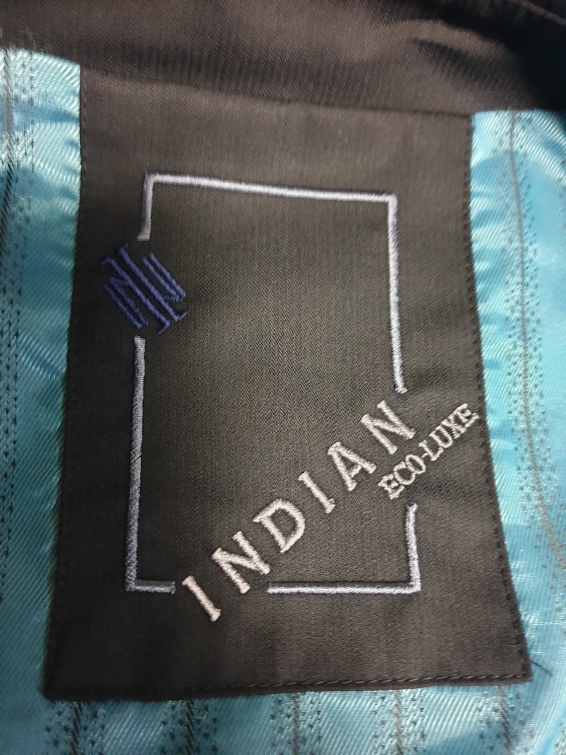 (빈티지) INDIAN 스트라이프 헤링턴 클래식 자켓 네이비 (100) 상품이미지6