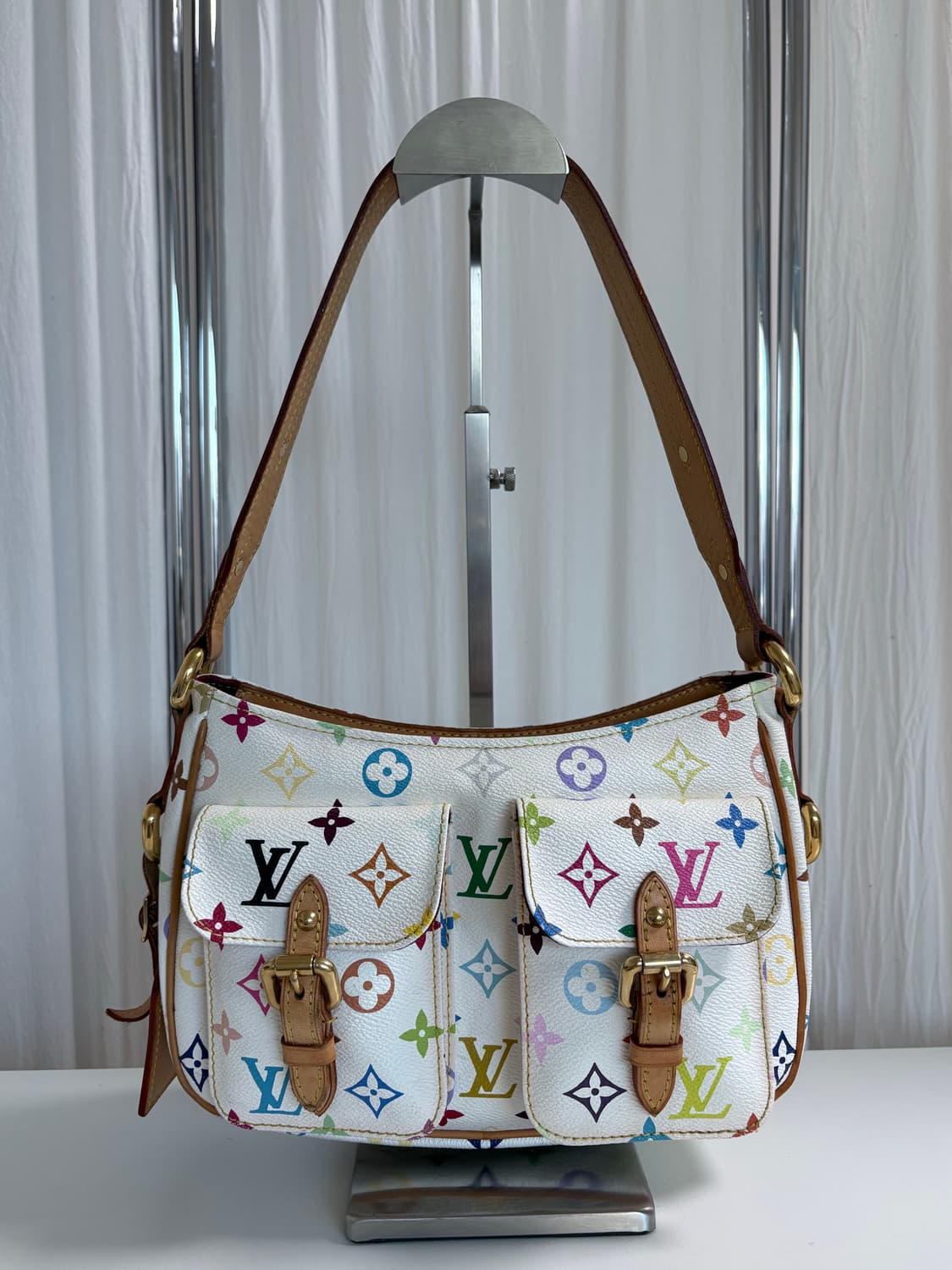 루이미통 멀티컬러 롯지 숄더백 상품이미지1