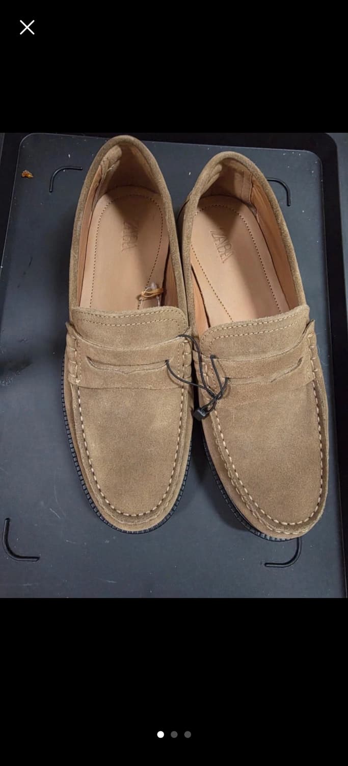 자라 스웨이드 로퍼(260) 상품이미지1