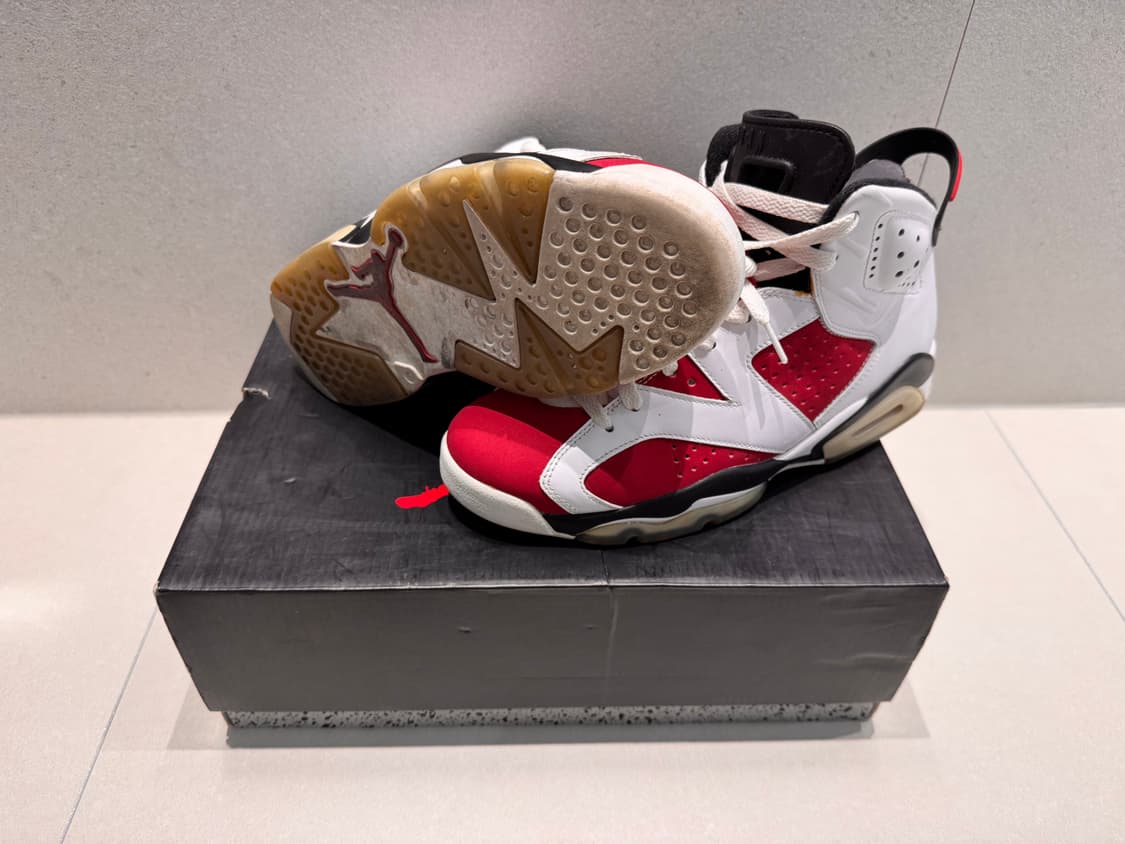 조던6 카마인 팝니다(260mm) 상품이미지2