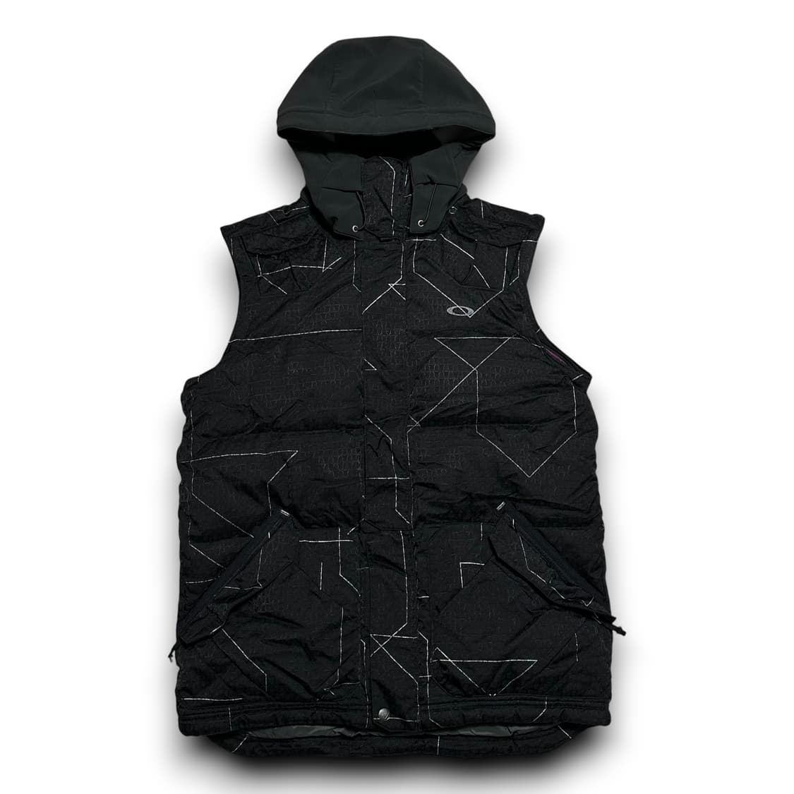 Oakley 그래픽 다운 후드 자켓 패딩 겸 조끼 상품이미지3