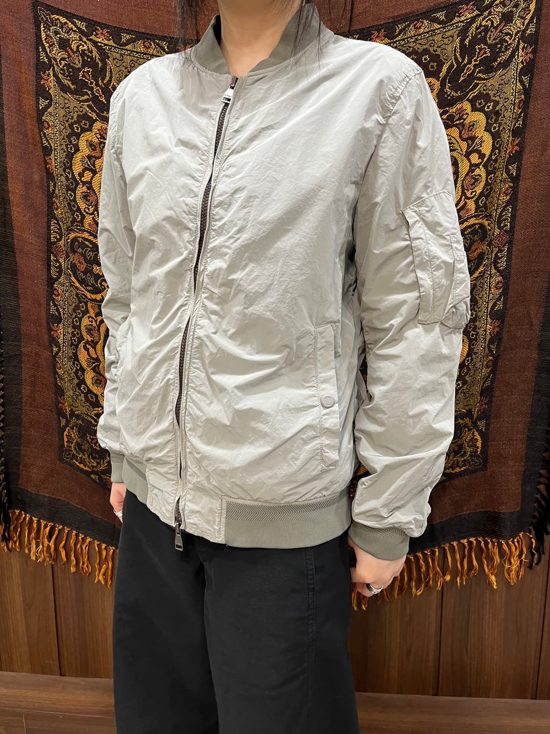 알레그리 나일론 MA-1 자켓 상품이미지2