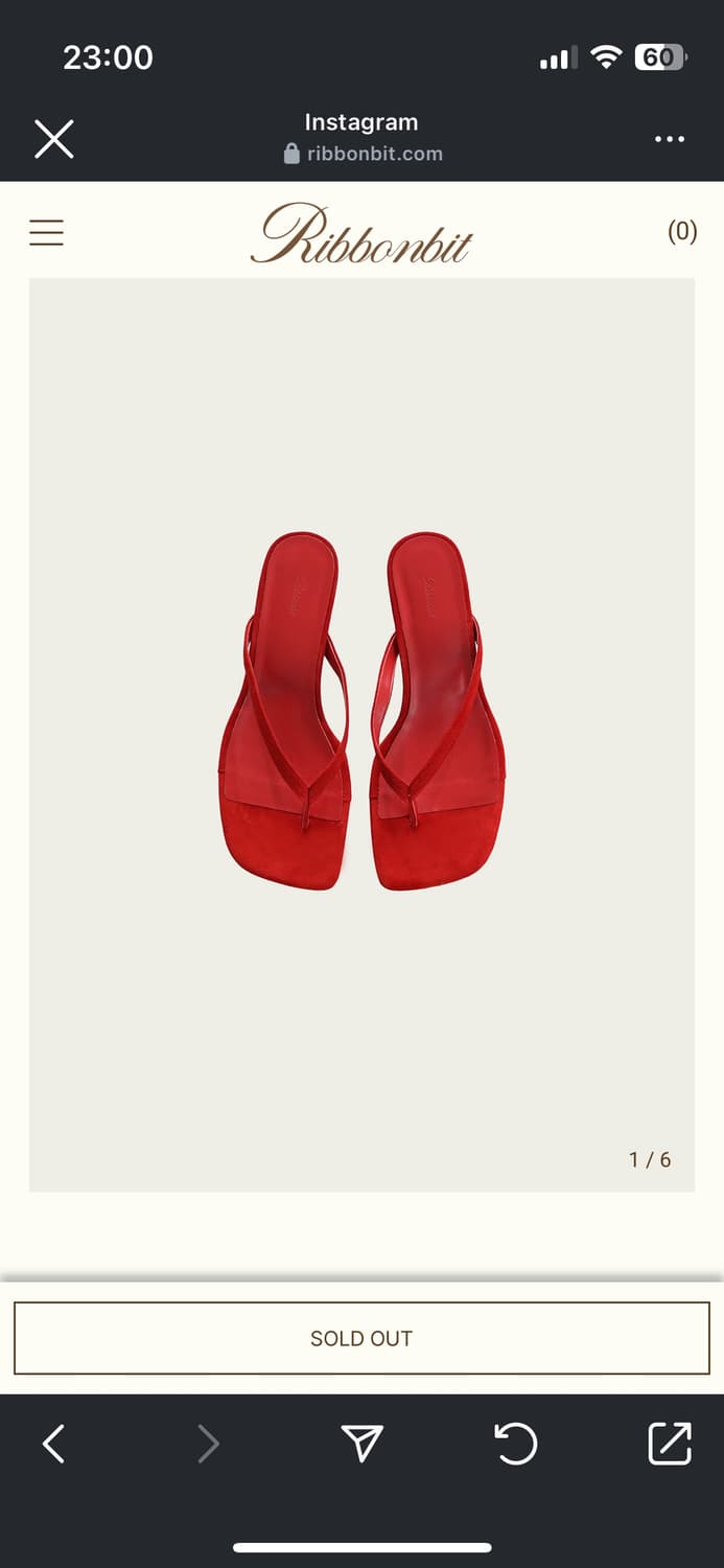 Ribbonbit soleil sandal 새상품 상품이미지1