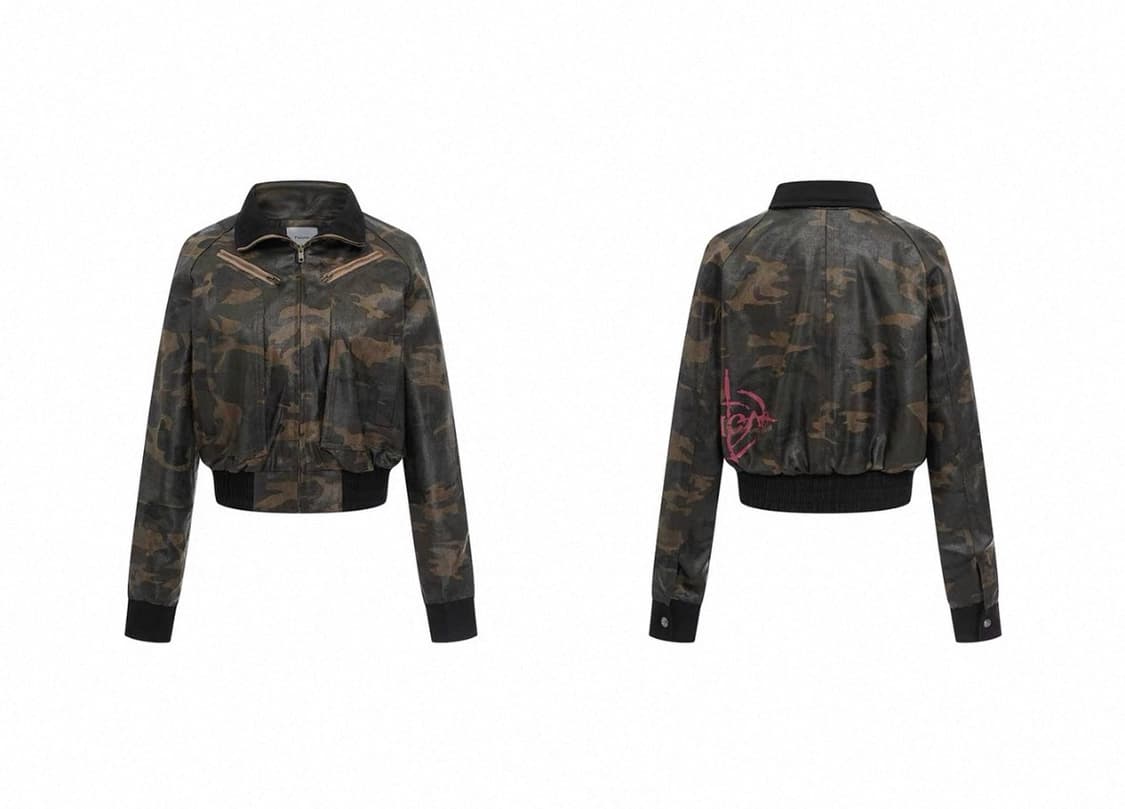 Lightinus Wax Camouflage crop jacket 상품이미지9