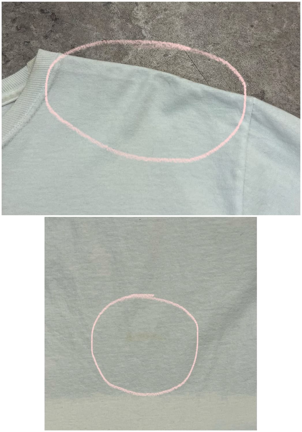 스투시 로스엔젤레스 반팔티 화이트 M #csz3659 상품이미지5