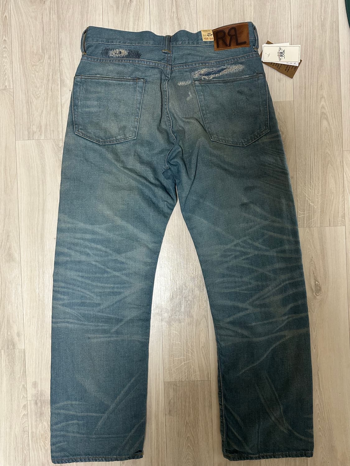 RRL 파이브포켓 플레인필드 셀비지 데님 30/30 상품이미지3