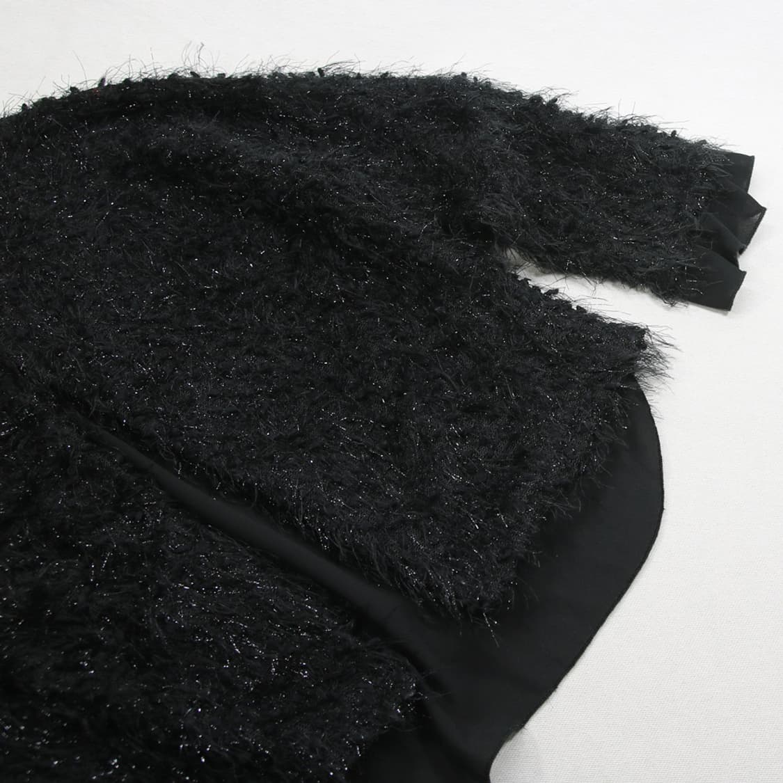 RINA SCIMENTO 크롭 퍼 자켓 (여성용 M) 상품이미지7