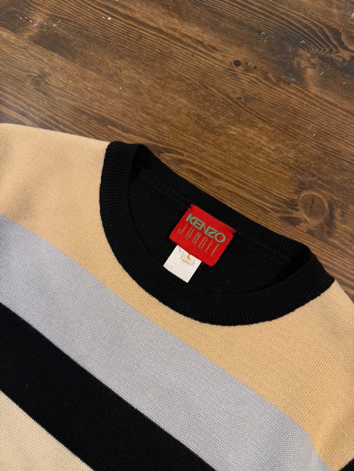 80s 겐조 정글 메리노울 니트 55 상품이미지6