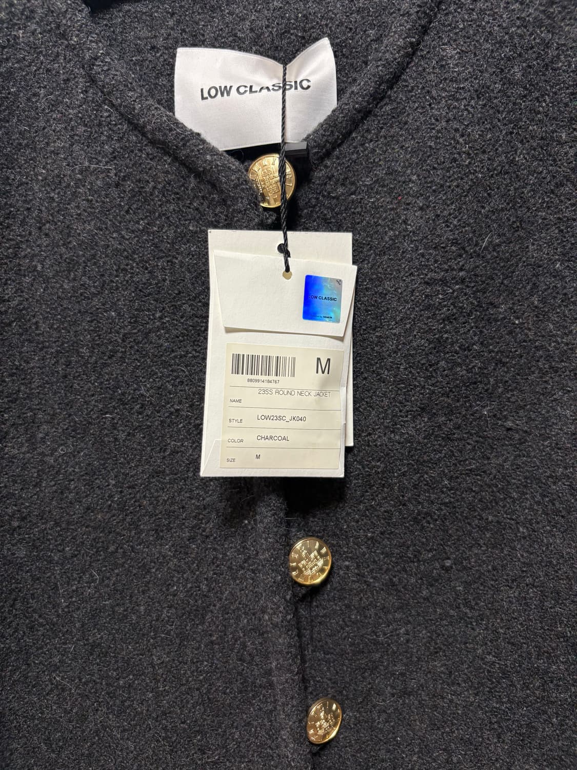 lowclassic round neck jacket 상품이미지3