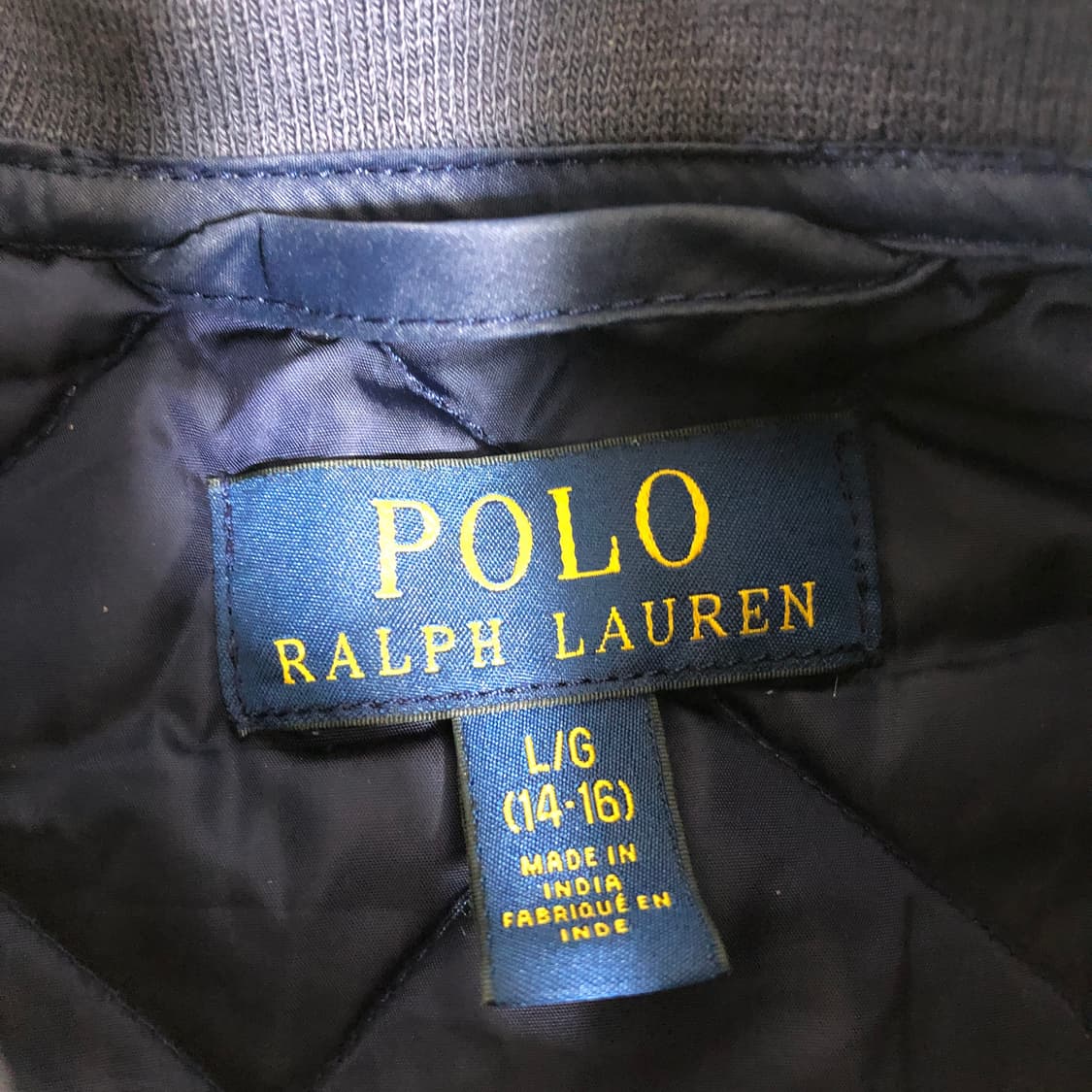 폴로 랄프로렌 퀄팅 베스트 xs 상품이미지2