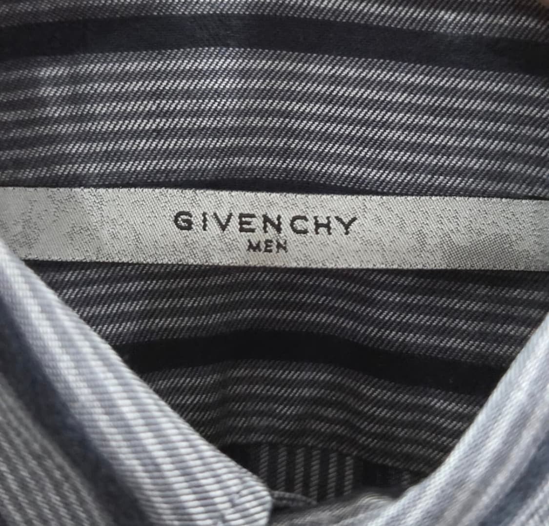 지방시 버튼다운 스트라이프 셔츠 상품이미지4