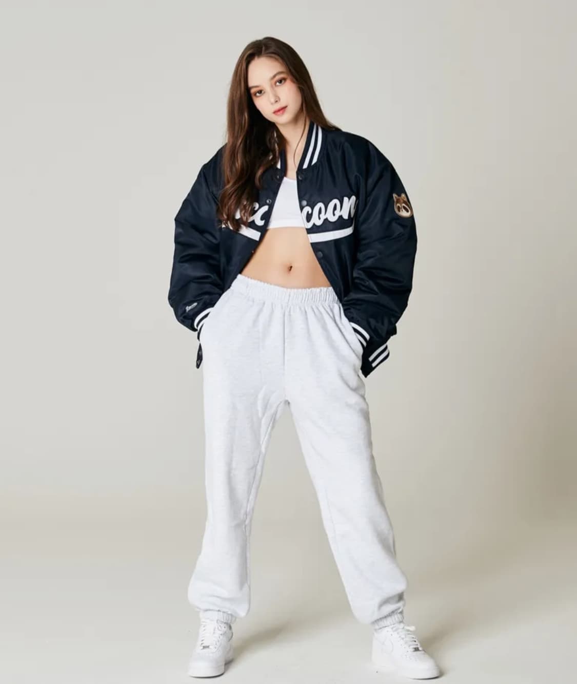 테이크이지 라쿤 베이스볼 자켓 상품이미지1